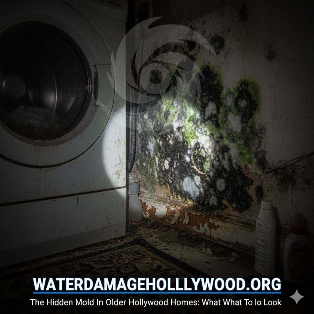 Hidden mold detection in older Hollywood homes