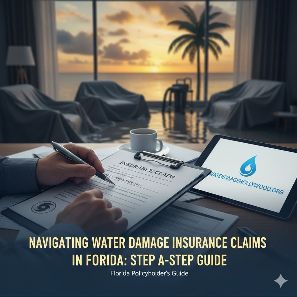 Water damage insurance claims process in Florida